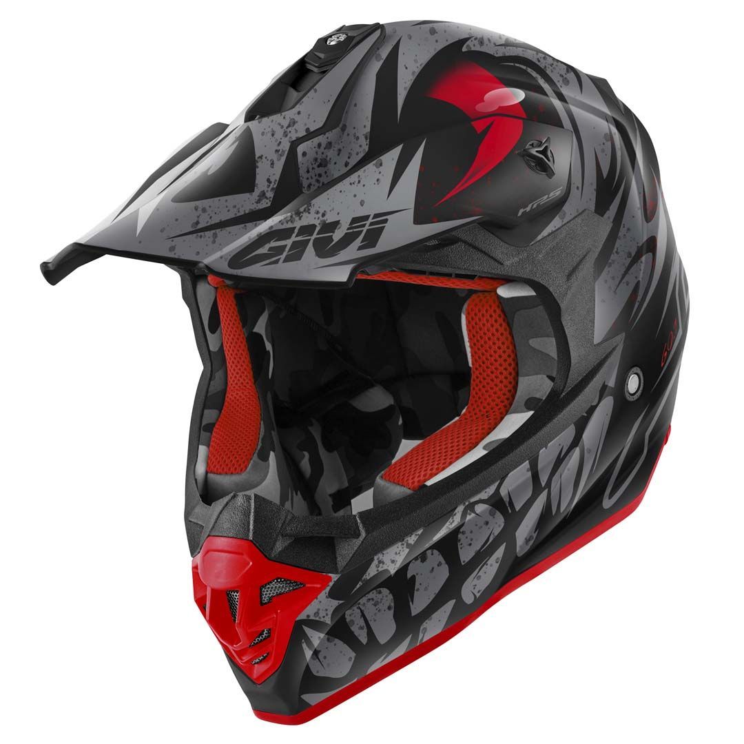 Casco Motocross/Enduro Givi 60.1 Gloom Casco Motocross/Enduro Givi 60.1 Gloom