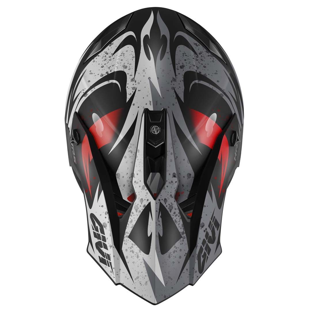 Casco Motocross/Enduro Givi 60.1 Gloom Casco Motocross/Enduro Givi 60.1 Gloom