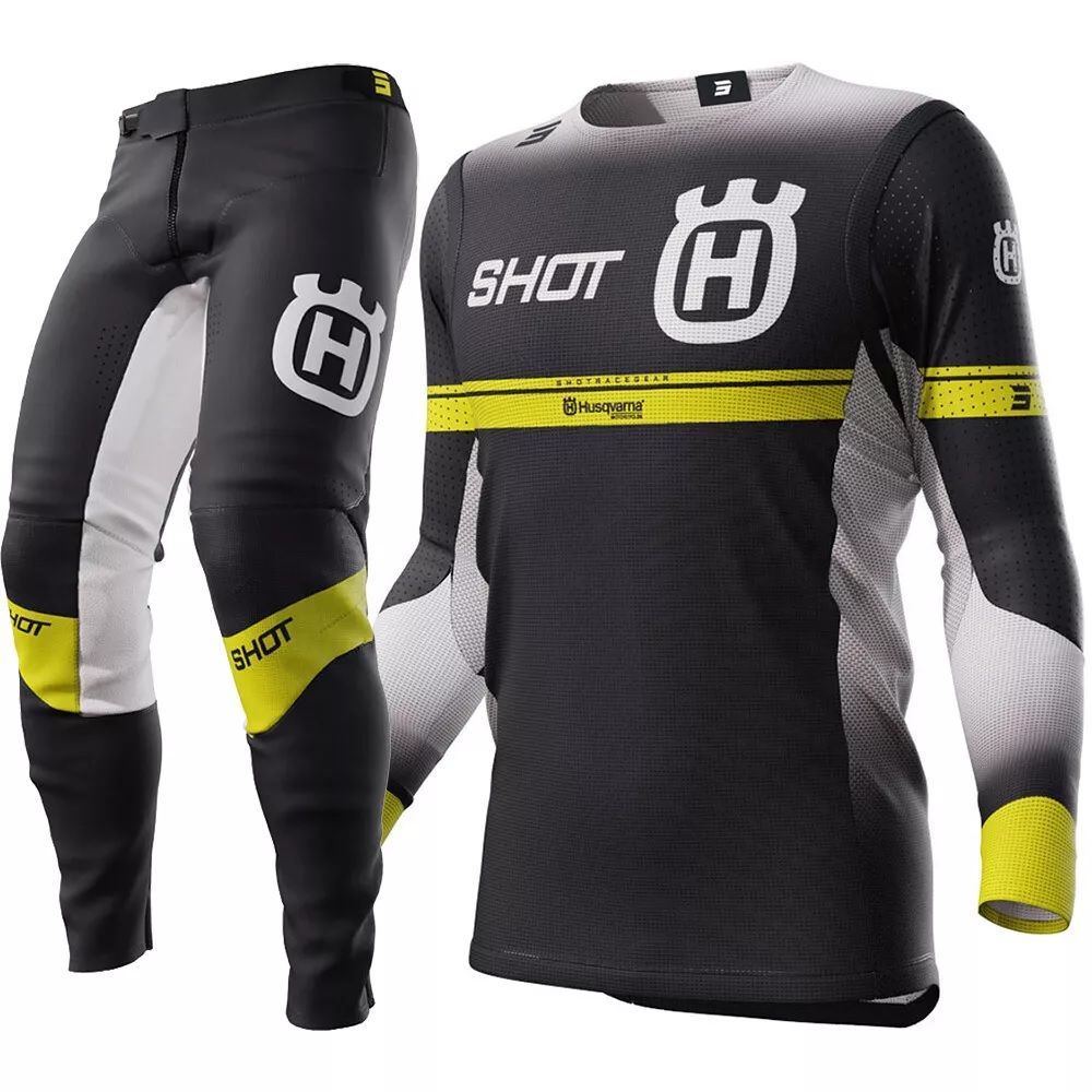 Equipación Motocross Shot Aerolite Husqvarna Limited Equipación Motocross Shot Aerolite Husqvarna Limited