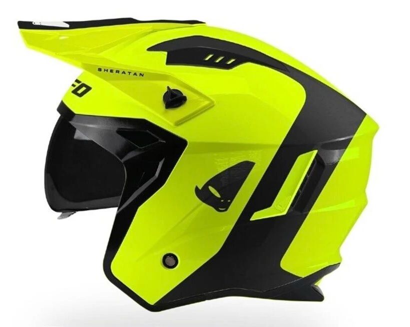 Casco trial/jet Ufo Sheratan Casco trial/jet Ufo Sheratan